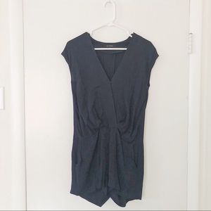Navy Romper